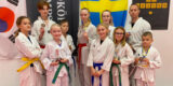 Unga talanger tävlade i taekwondo